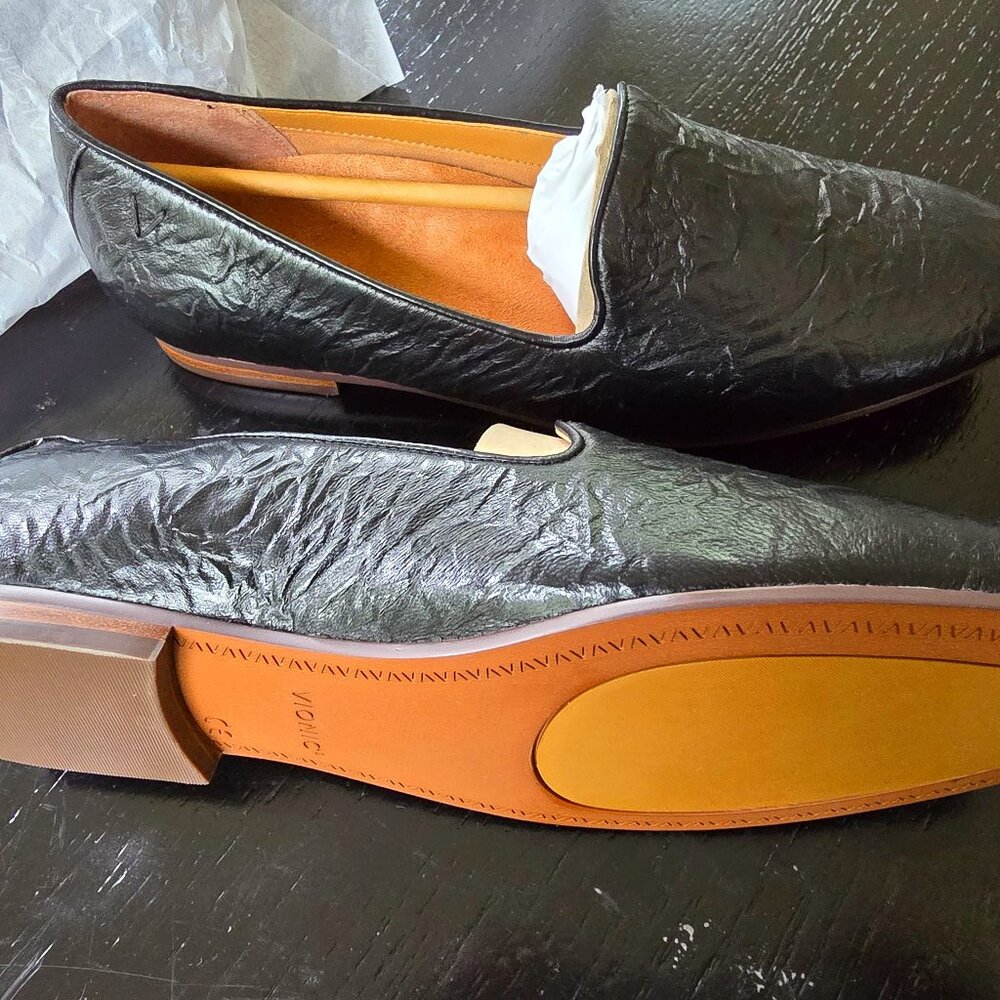 Vionic Willa II, Black Soft Leather Loafers